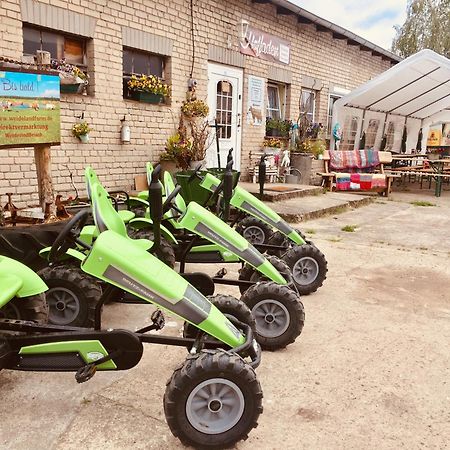 Ferienwohnung Weidelandfarm Am Riebener See Beelitz Exterior foto